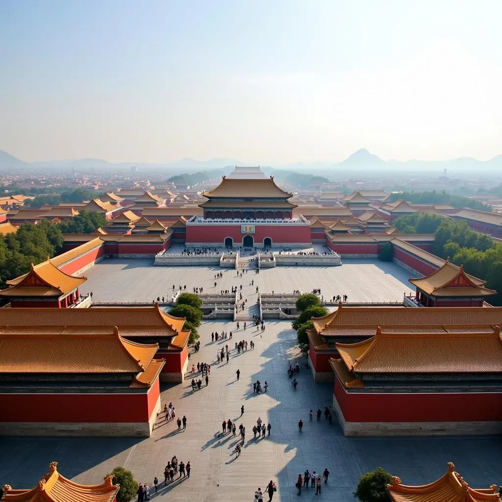 The Forbidden City in Beijing