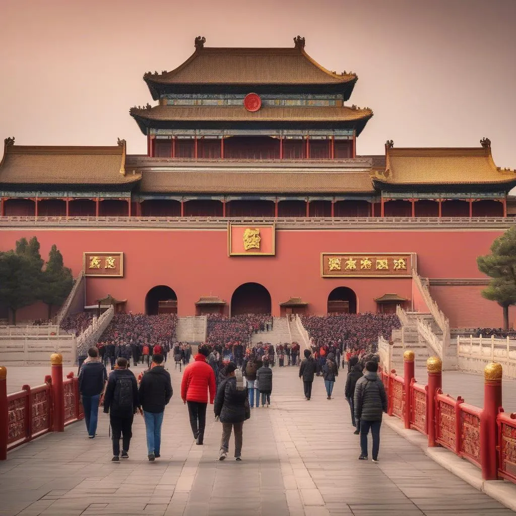 Forbidden City Gates