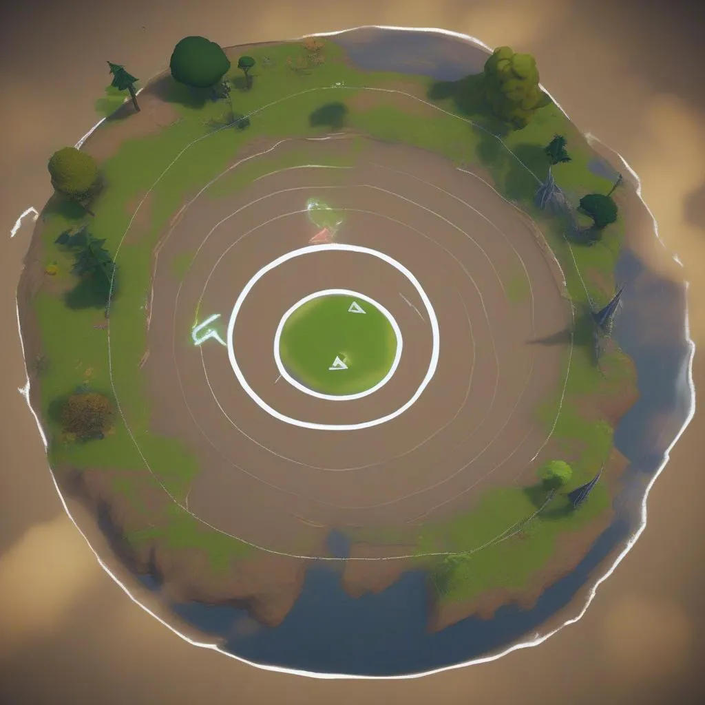 Fortnite Storm Circle Shrinking