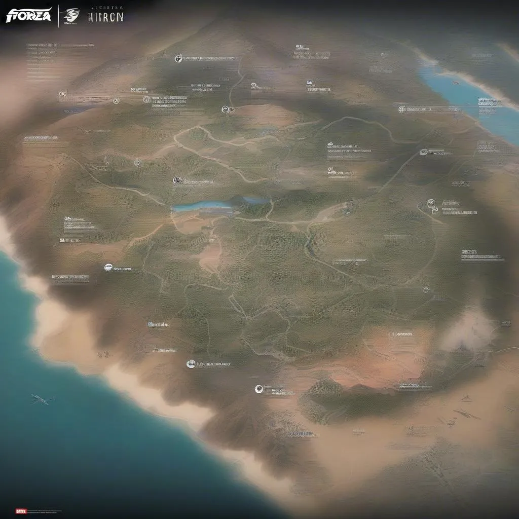 Forza Horizon 5 Mexico Map