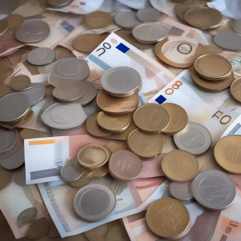 Euro Banknotes and Coins