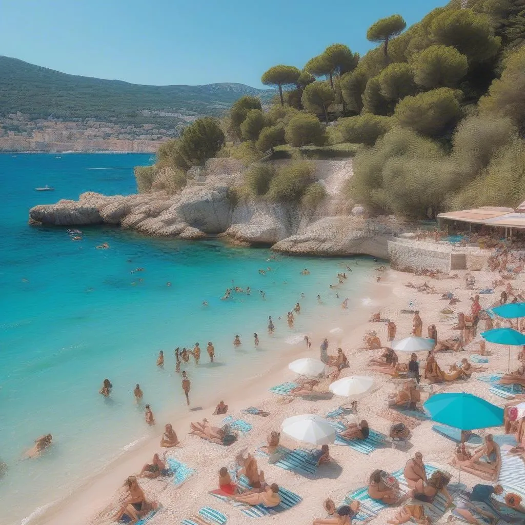 French Riviera Beach