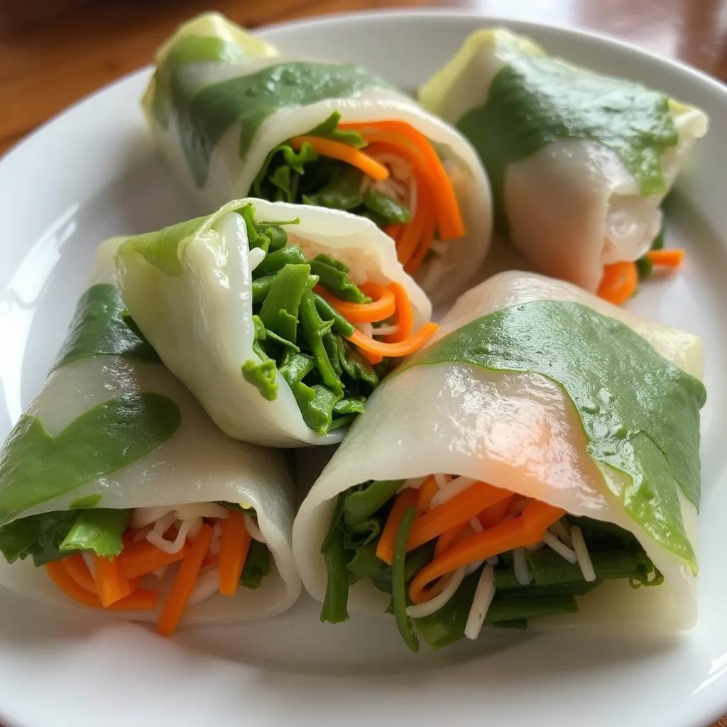 Fresh Vietnamese Spring Rolls (Gỏi Cuốn)