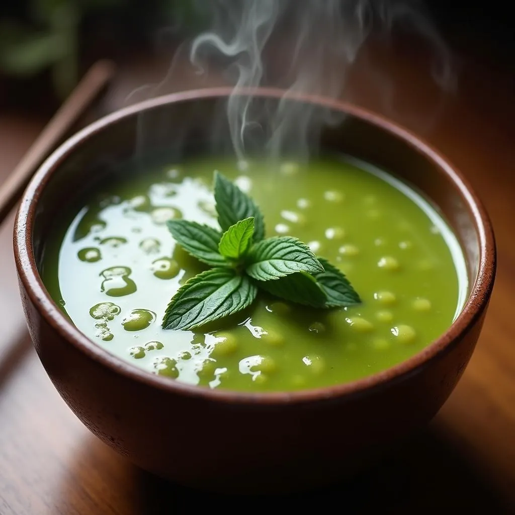 Mung bean soup