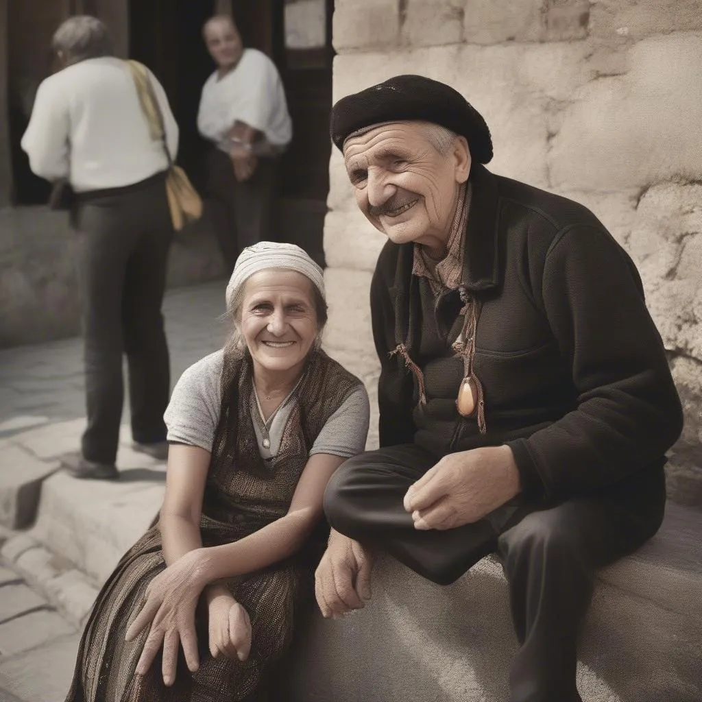 Welcoming Bulgarian Locals