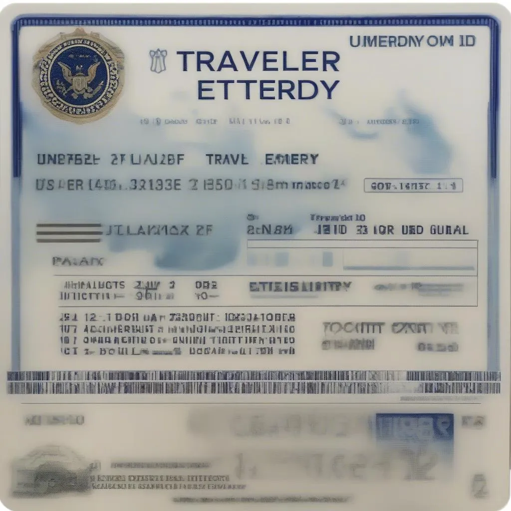 Global Entry Card