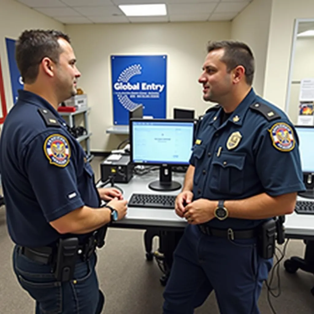 Global Entry Interview at Enrollment Center