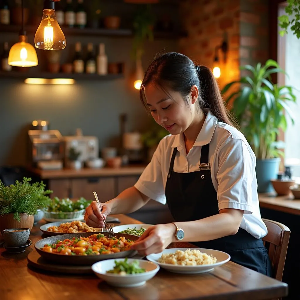 A charming, family-run restaurant in Gò Vấp, Vietnam, serving authentic Vietnamese cuisine.