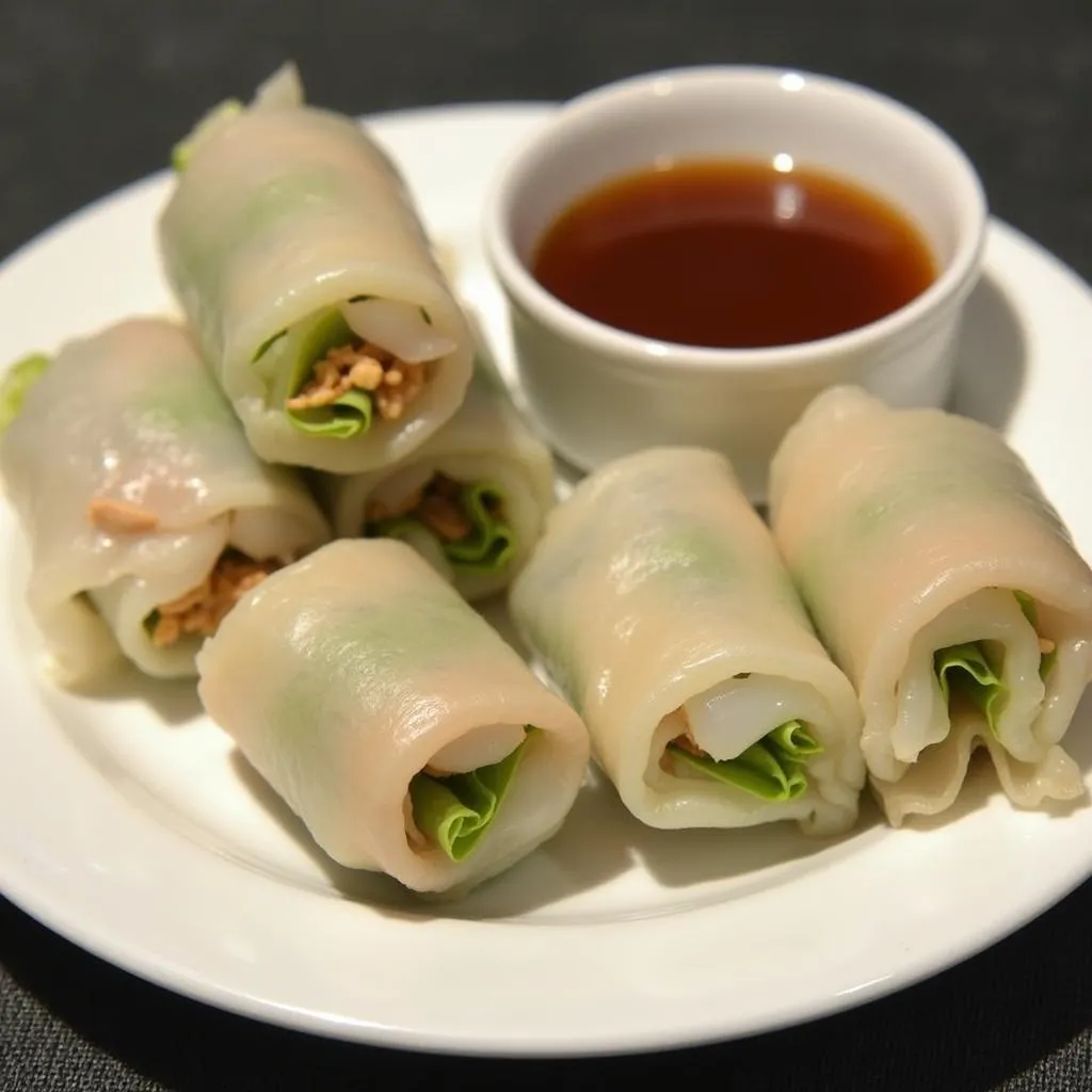 Goi Cuon Fresh Spring Rolls Hanoi