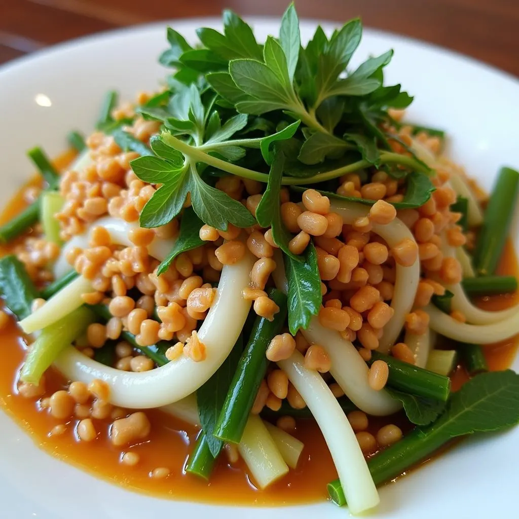 Gỏi Ngó Sen: Lotus Stem Salad