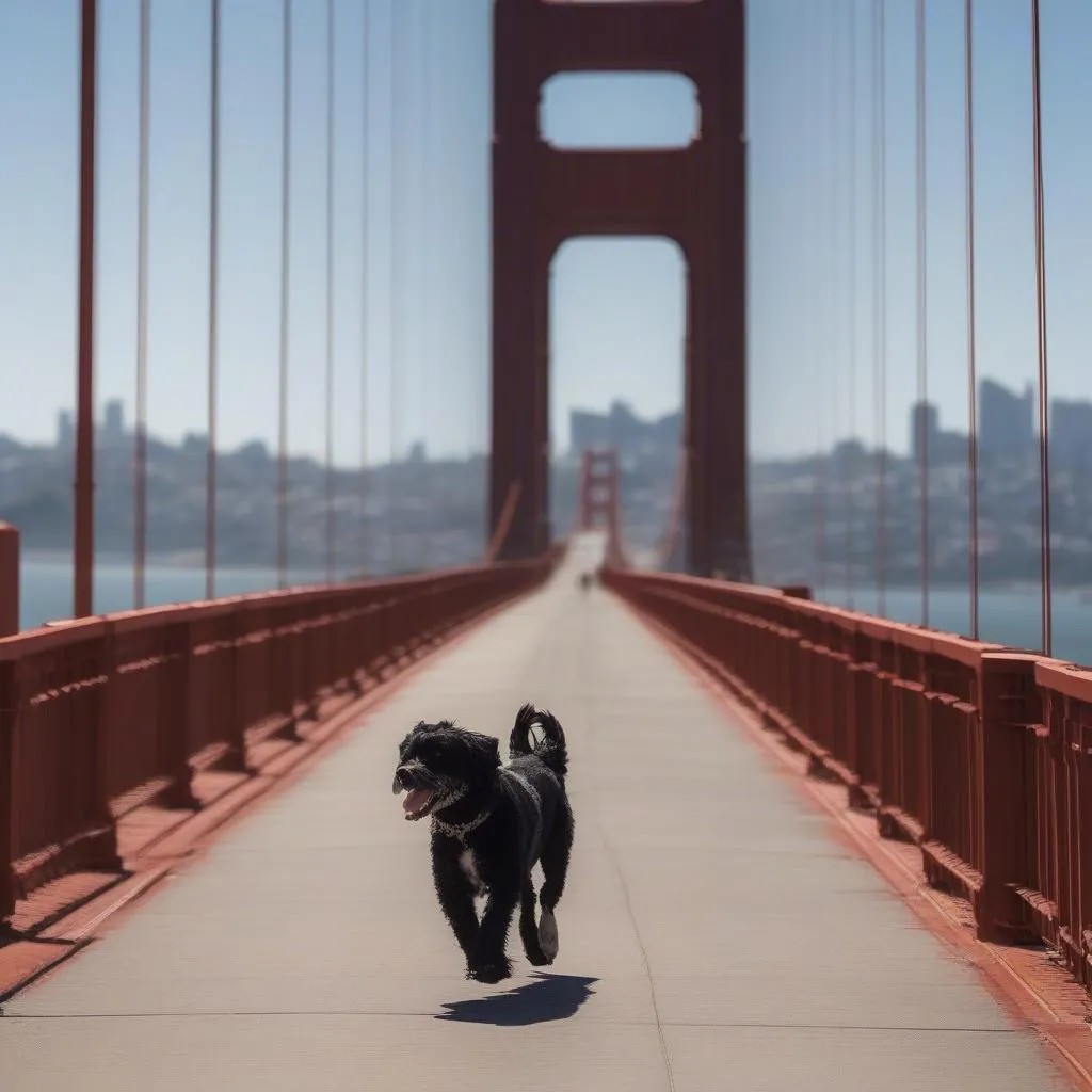 Golden Gate Bridge Dog Walk