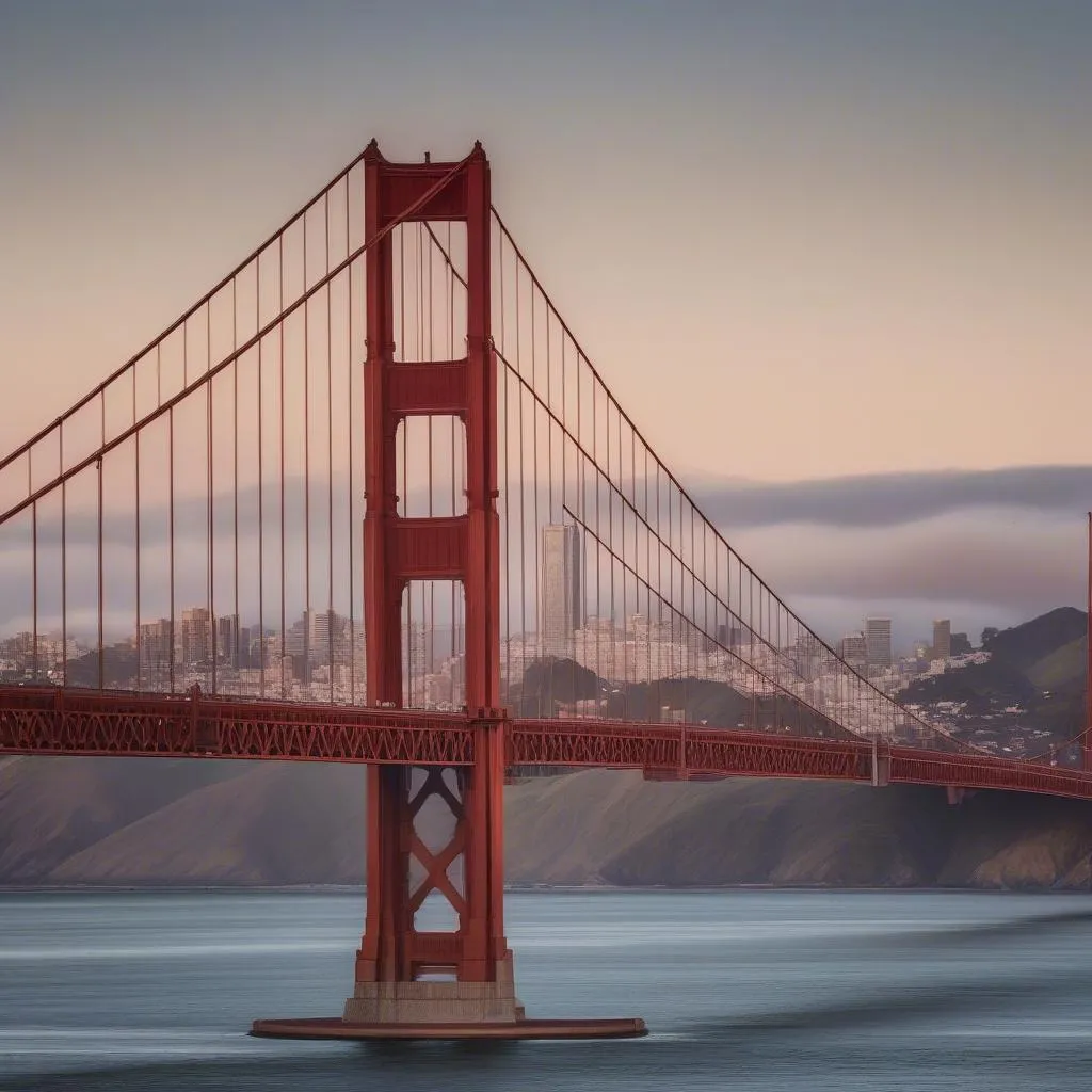 Golden Gate Bridge Skyline