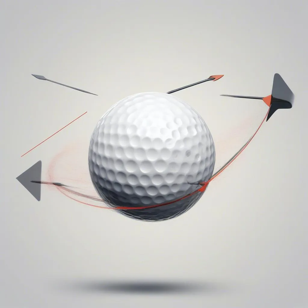 The Physics of Flight: How a Golf Ball Travels Upward and Rightward