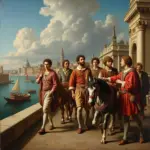 European Grand Tour Painting