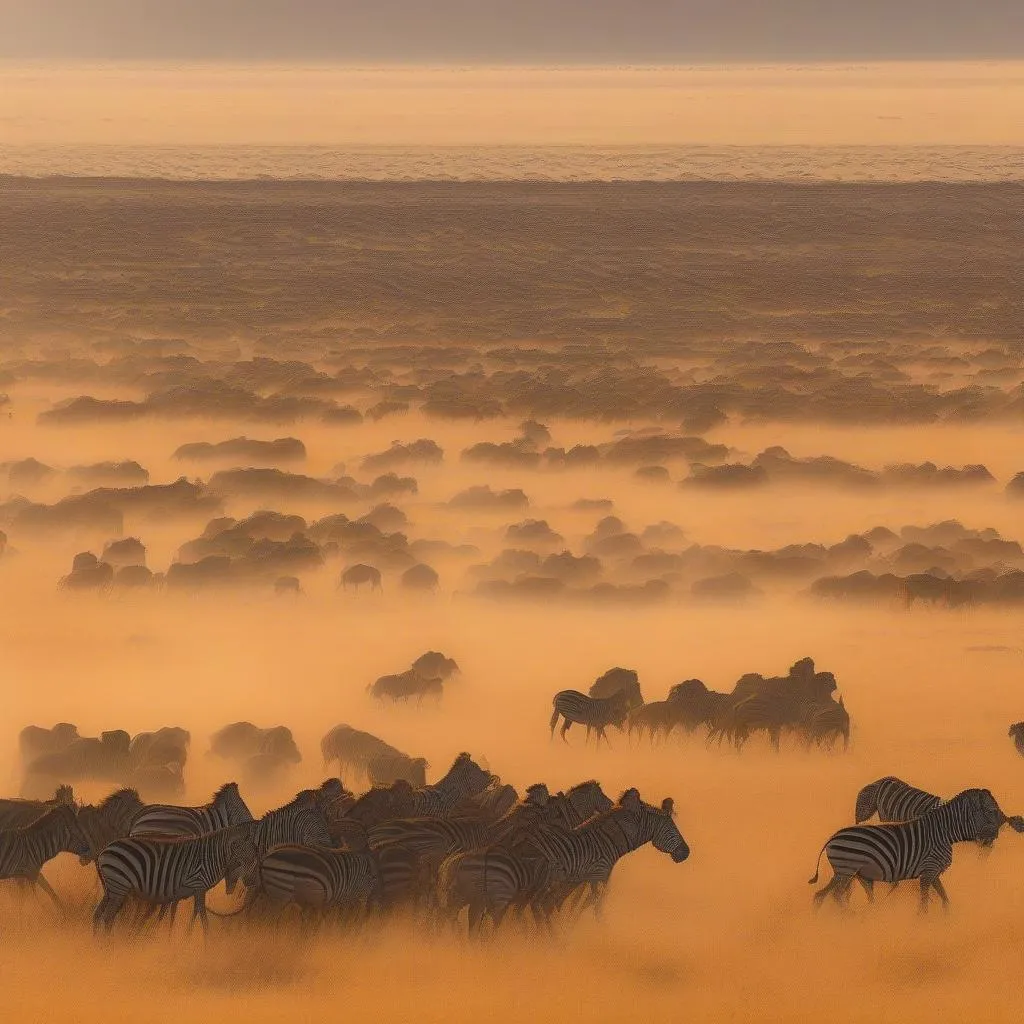 Wildebeest Migration Serengeti