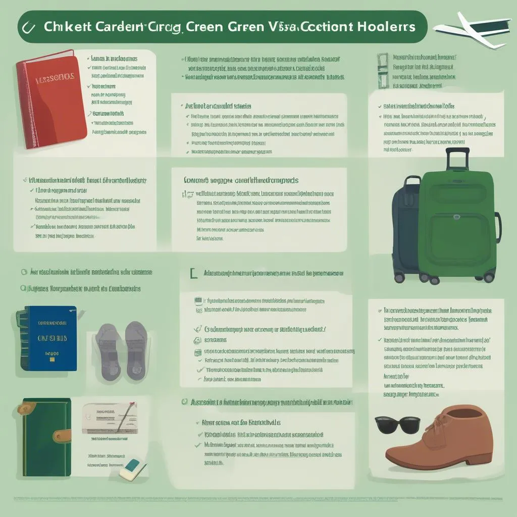 Green Card Travel Essentials Checklist