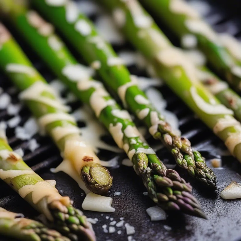 Grilled Asparagus with Lemon and Parmesan