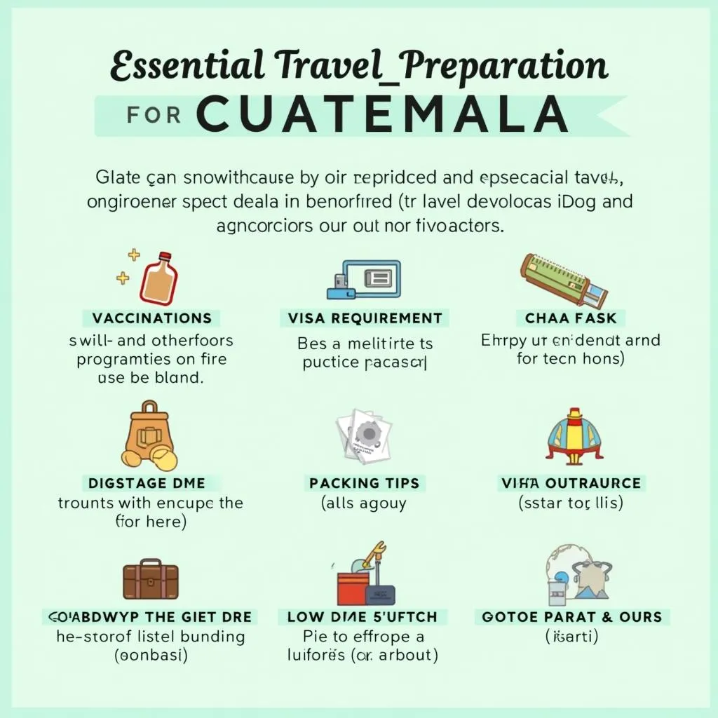 Guatemala Travel Preparation Checklist