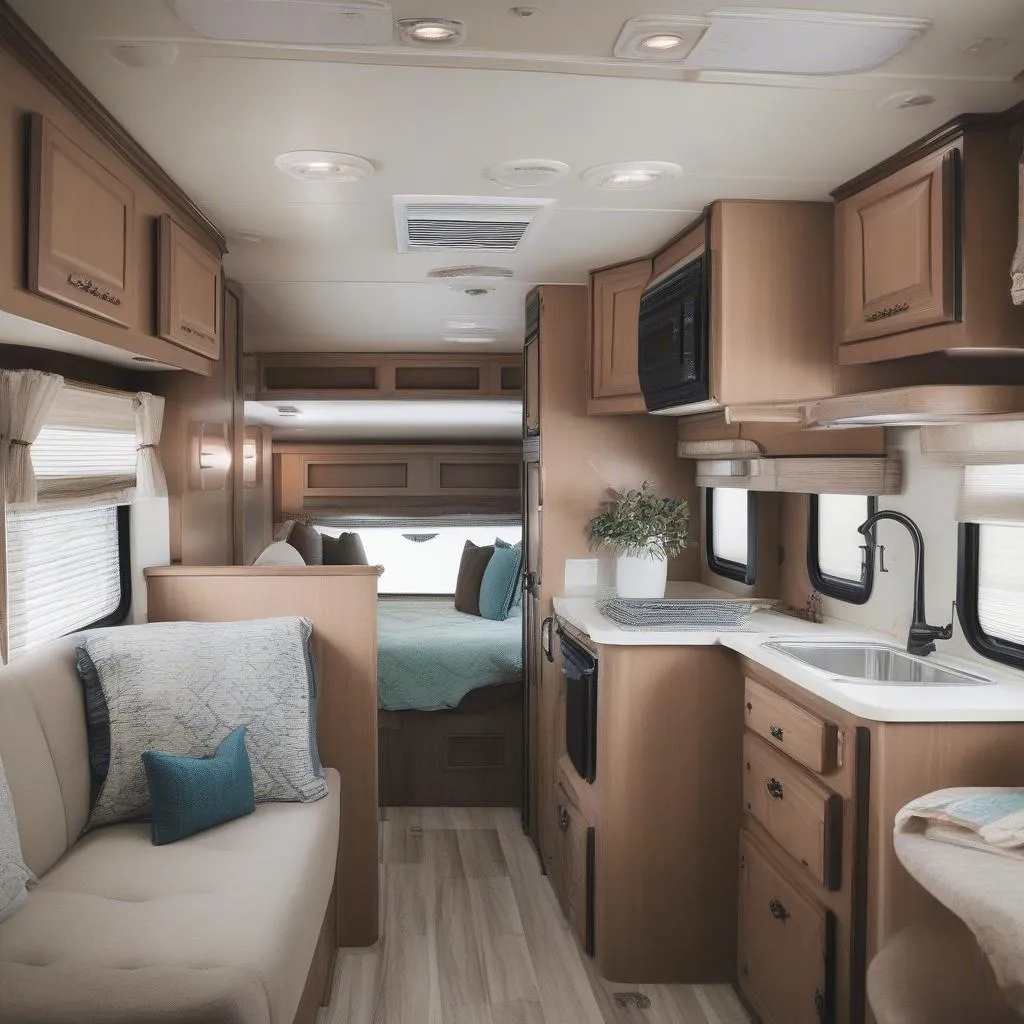 Gulfstream Travel Trailer Interior