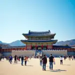 Gyeongbokgung Palace in Seoul, South Korea