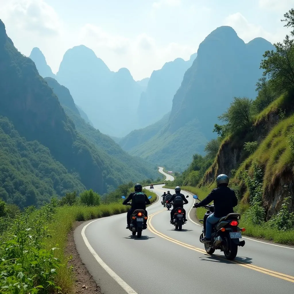 Motorbike tour in Ha Giang