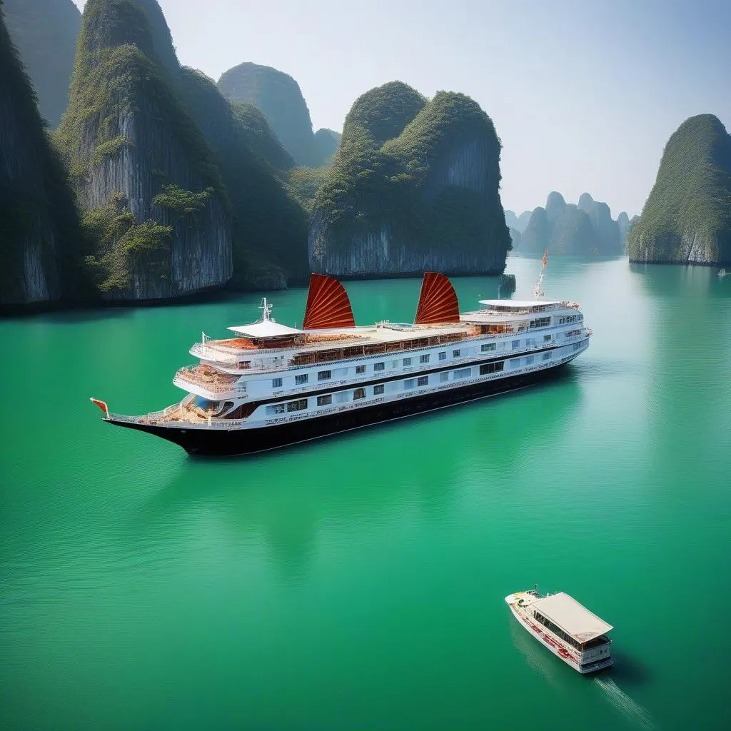 Cruise through the stunning Ha Long Bay