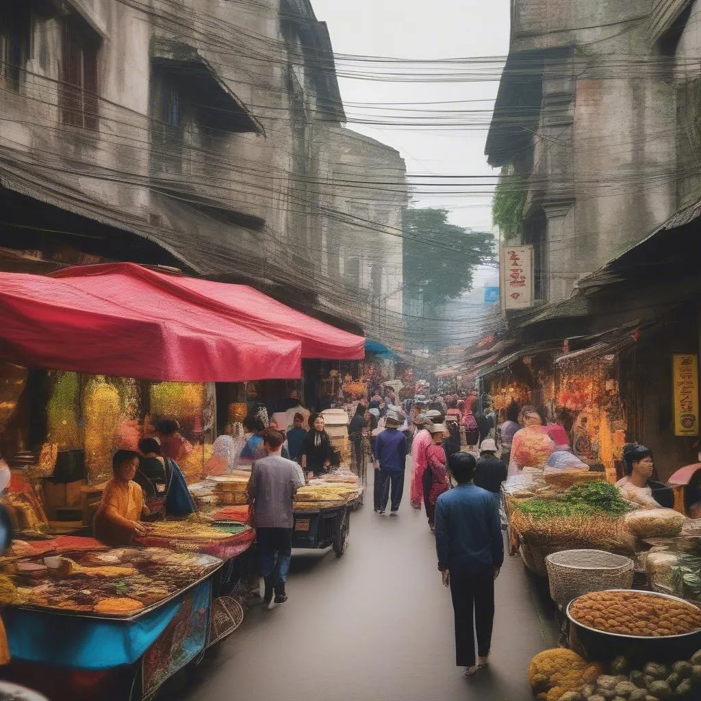 Hanoi Old Quarter Street Food