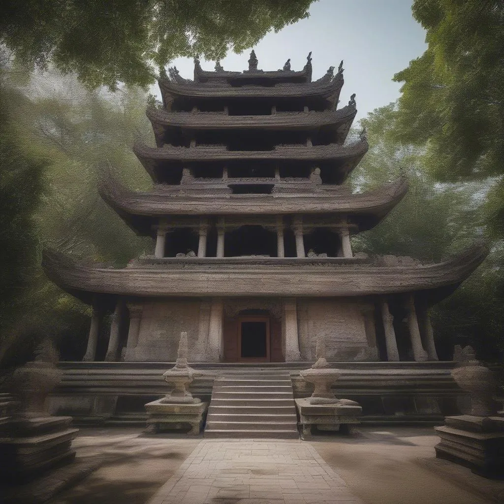 Ancient pagoda in Hai Phong