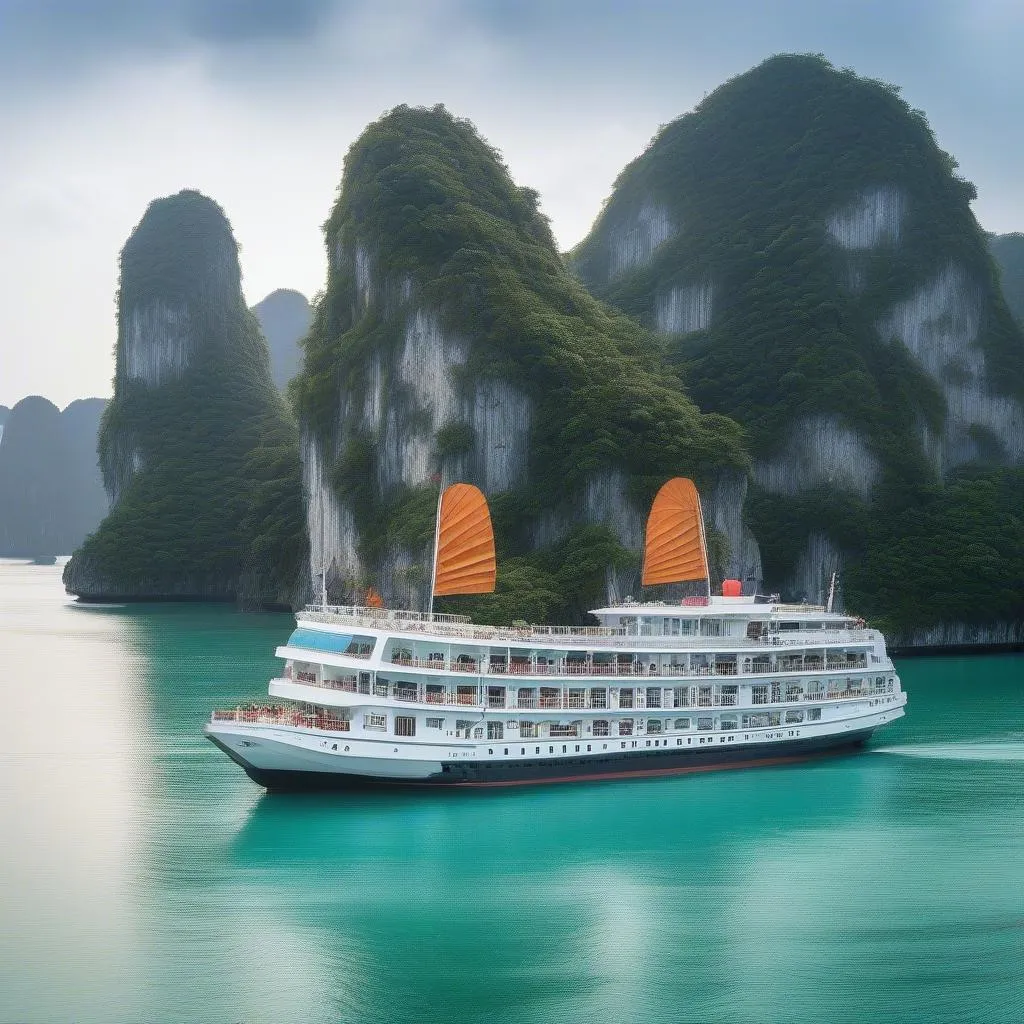 Halong Bay cruise