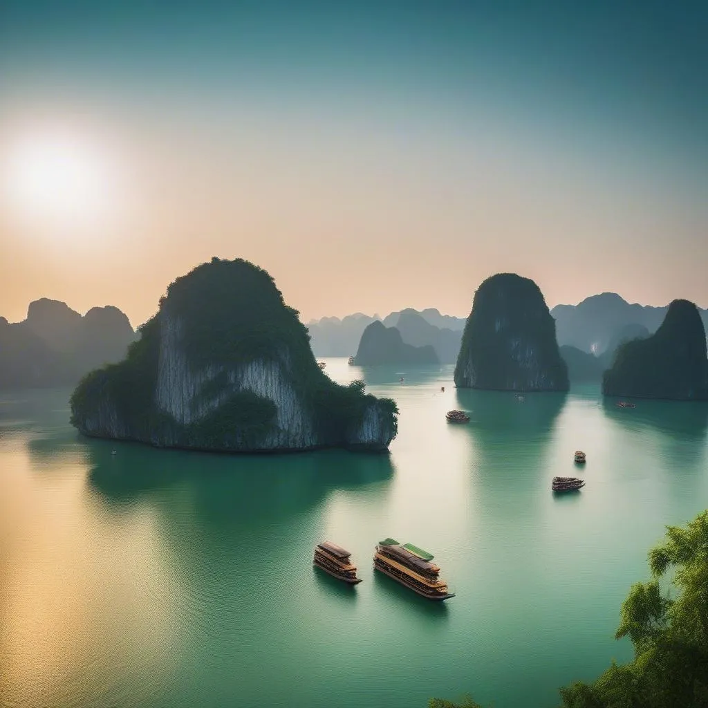 Stunning Ha Long Bay Scenery