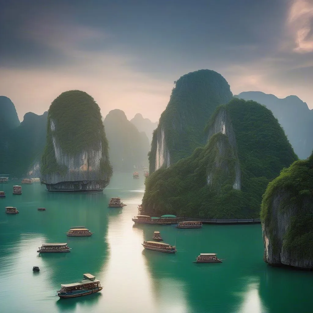 Halong Bay Landscape