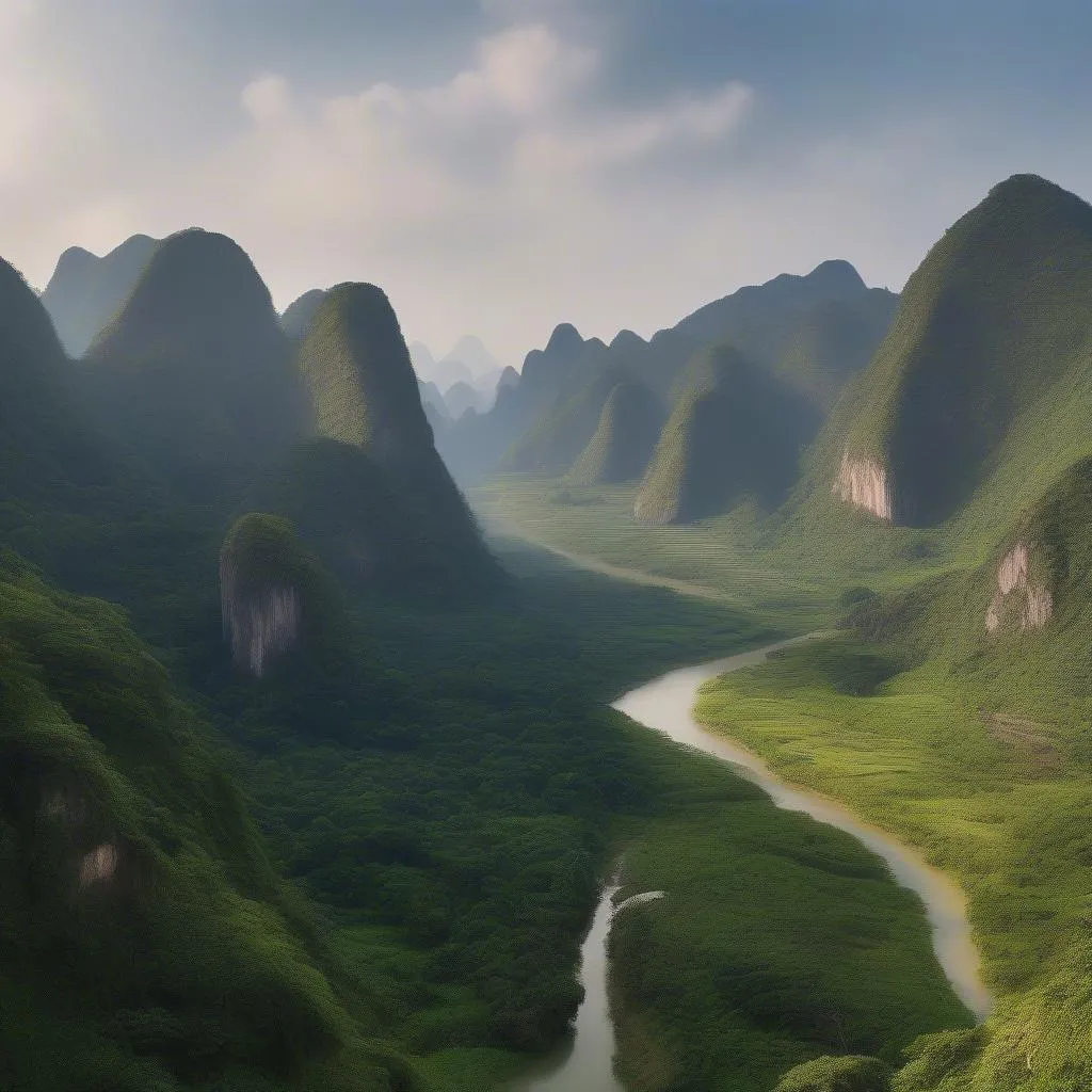 Vietnam mountains