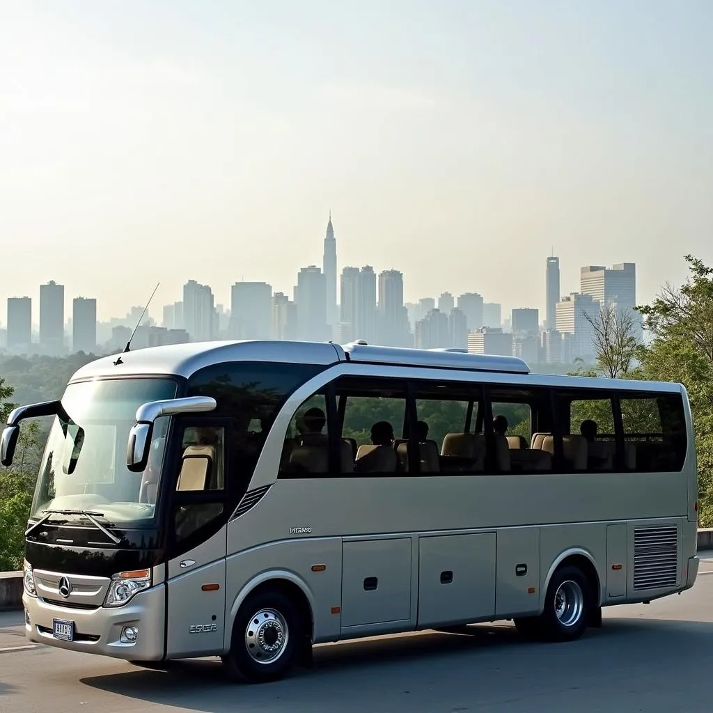 24 seater bus rental in Hanoi