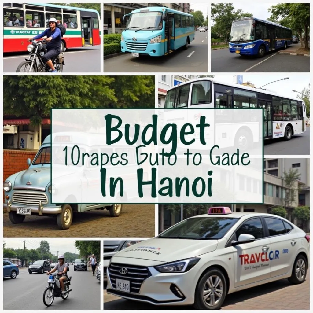 Hanoi Affordable Transportation