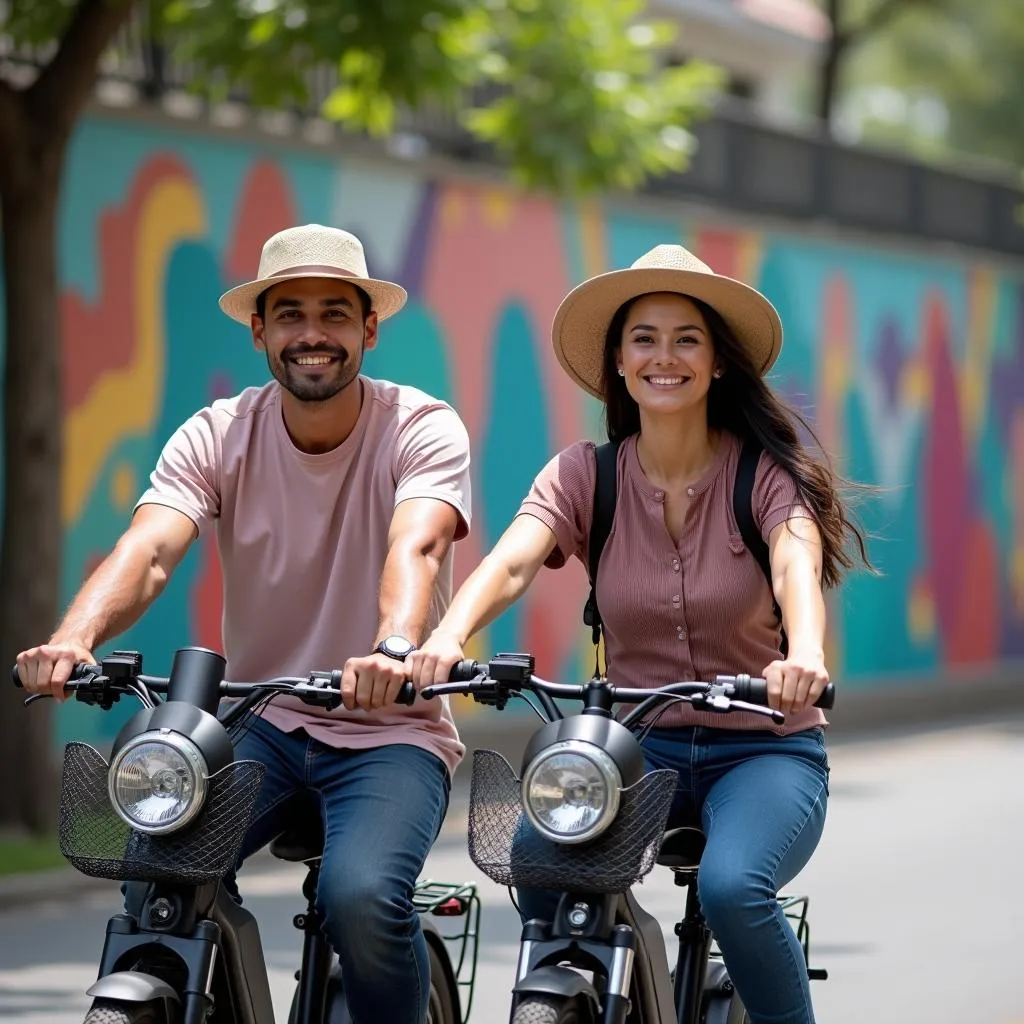 Hanoi electric bike rental