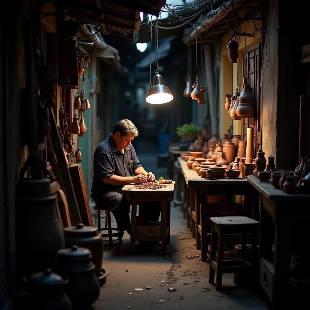 Discovering Hanoi's hidden gems: Artisan at work