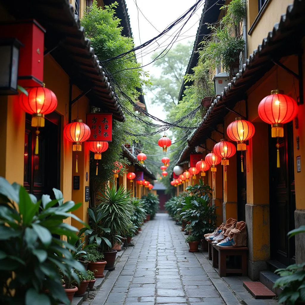 Hanoi's charming hidden alleyways