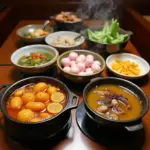 Hanoi hot pot variety