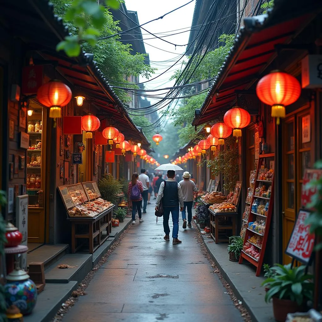 Exploring a Hidden Alleyway in Hanoi's Old Quarter