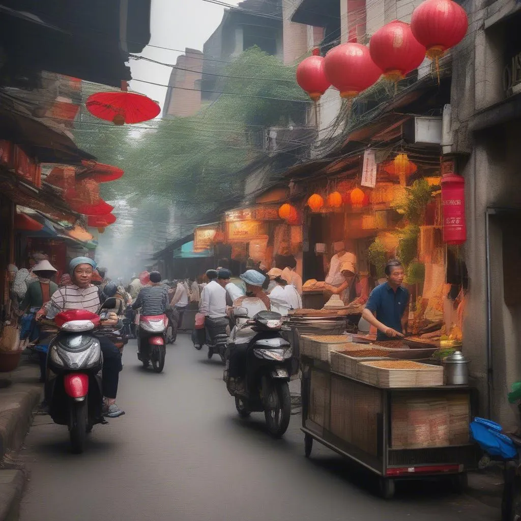 Hanoi Old Quarter Street Food