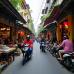 Hanoi Old Quarter Streets