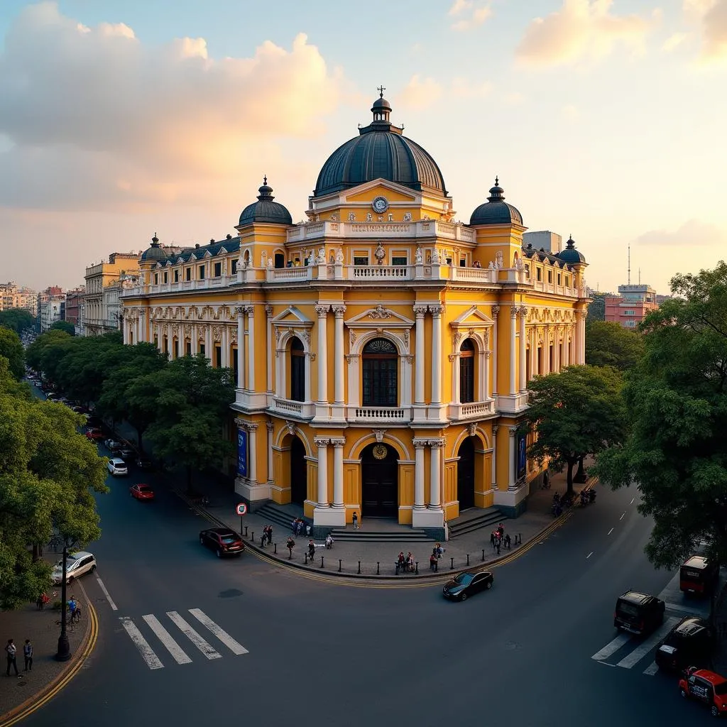 Hanoi Opera House in French Quarter