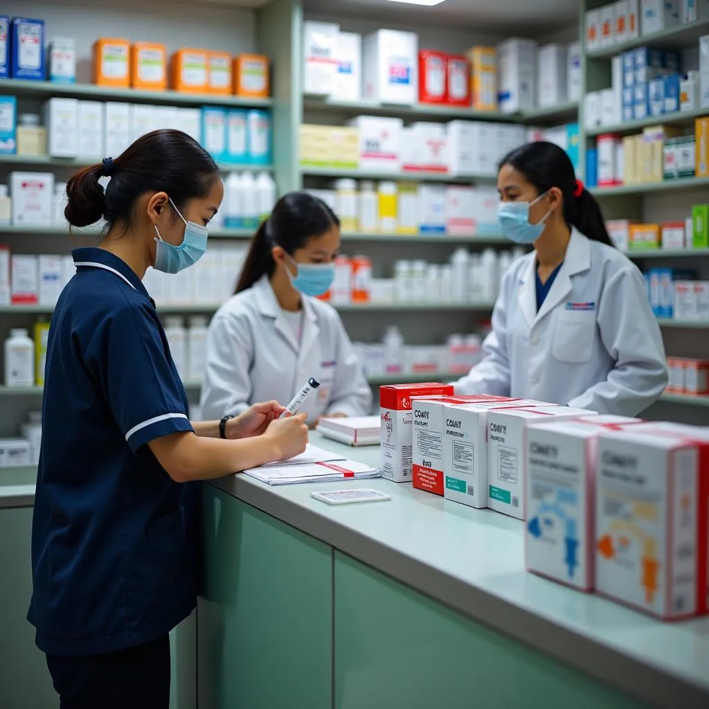 Hanoi Pharmacy Covid Test Kits