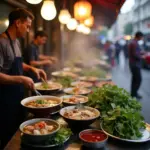 Hanoi Pho Tiet Street Food Stall