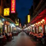 Hanoi restaurant street