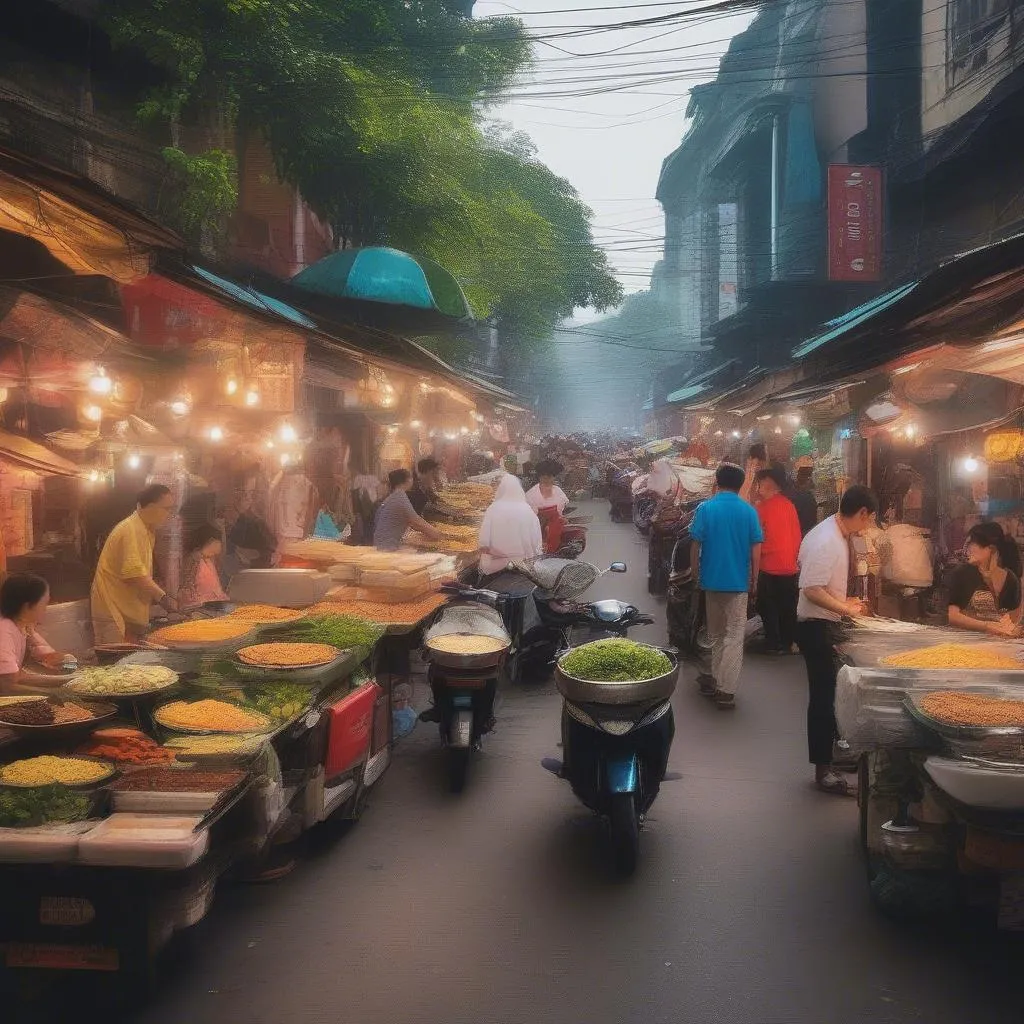 Street food Hanoi