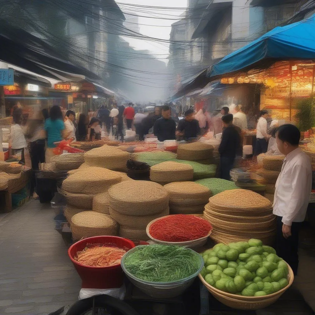 Street Food in Hanoi