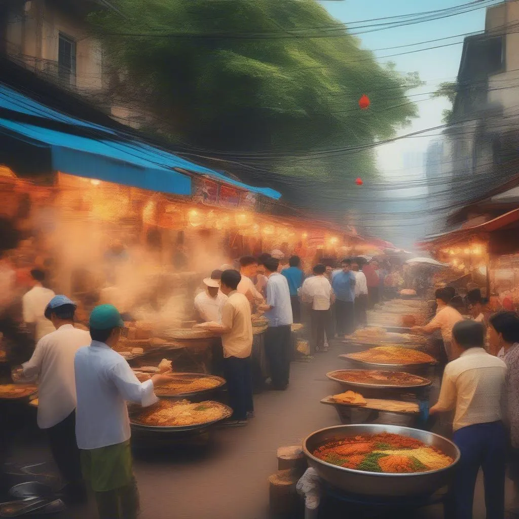 Hanoi Street Food Scene