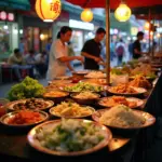 Hanoi street food scene