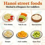 Hanoi street food for toddlers - a guide for parents